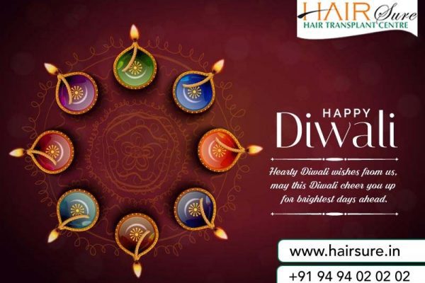 Wish you a very happy and safe Diwali – Hair Sure Clinic